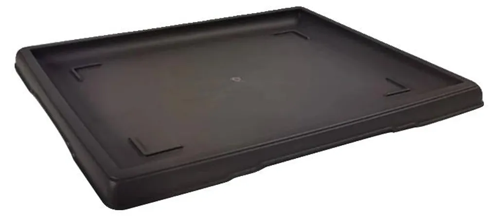 Jardinière rectangulaire XL légère avec système de structure creuse