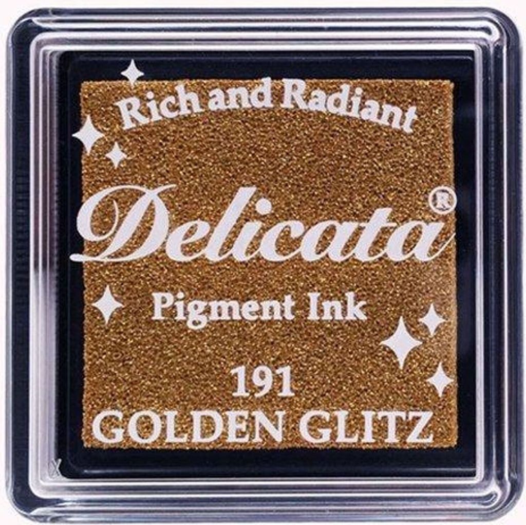 Tusz metaliczny Delicata Small - Golden Glitz - złocisty Zdjęcie produktu 