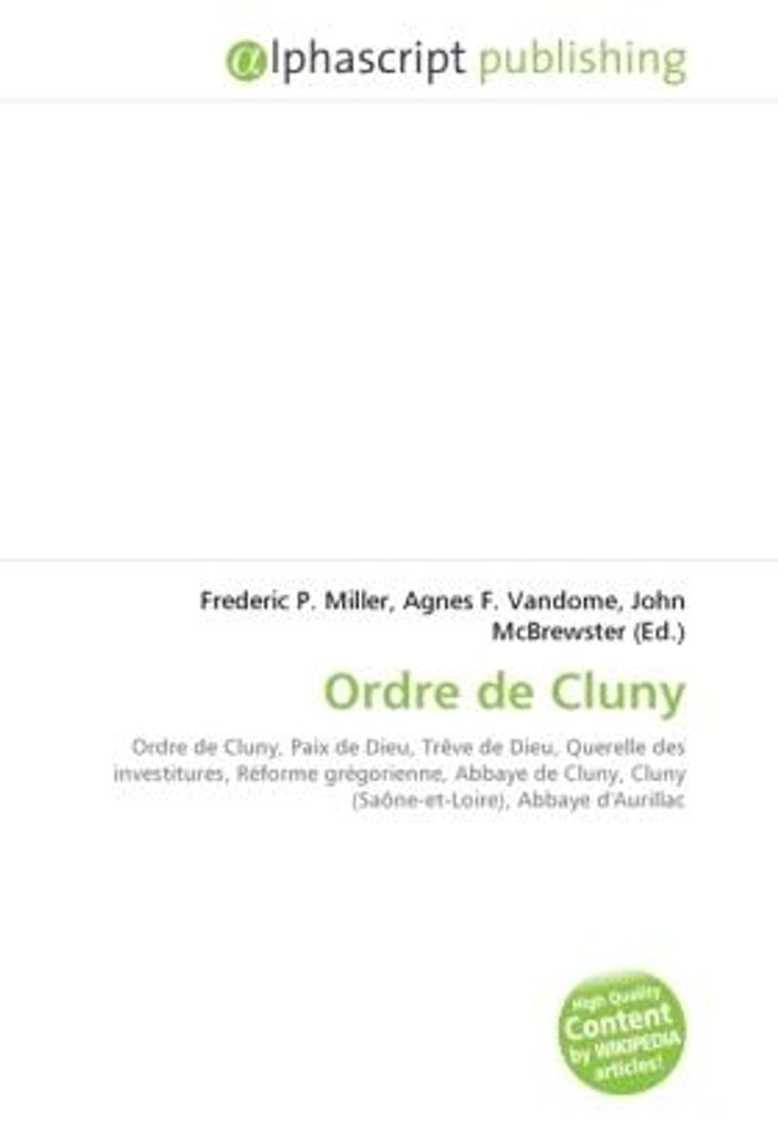 Ordre de Cluny