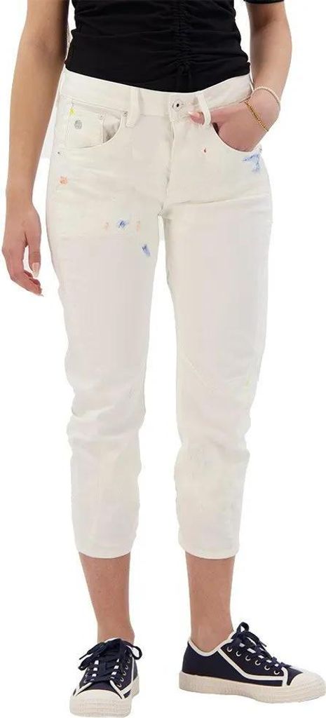 G-star Arc 3d Boyfriend 7/8 Hosen Weiß 25 / 28 Damen Weiß 25