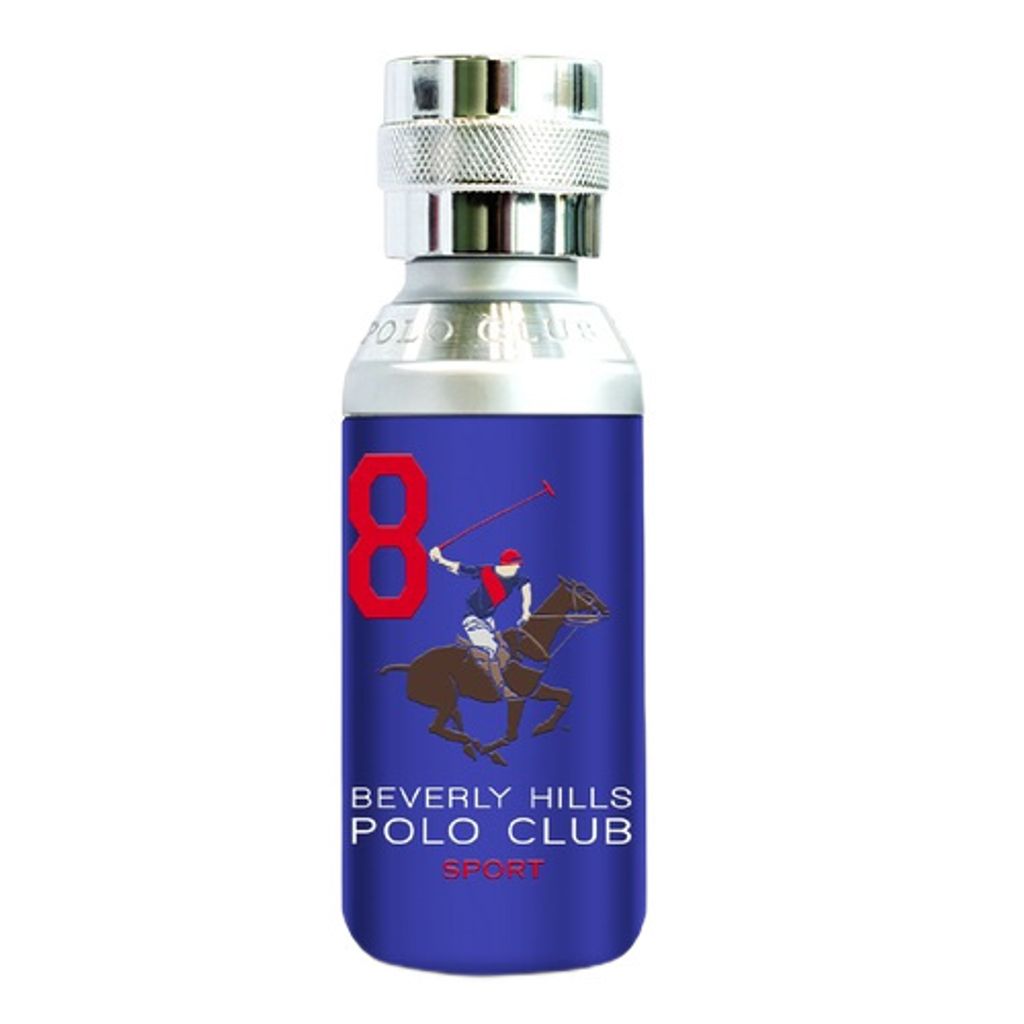 Beverly Hills Polo Club 8 Sport Eau de Toilette per uomo Immagine del prodotto 