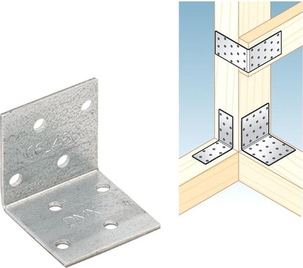 Montagewinkel. KM 1, 40x40x40 - Packung mit 1 Stück Produktbild 