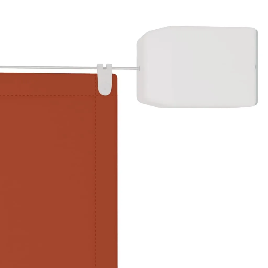 Tenda da Sole Verticale Terracotta 140x800 cm Oxford | Stile vidaXL - 9