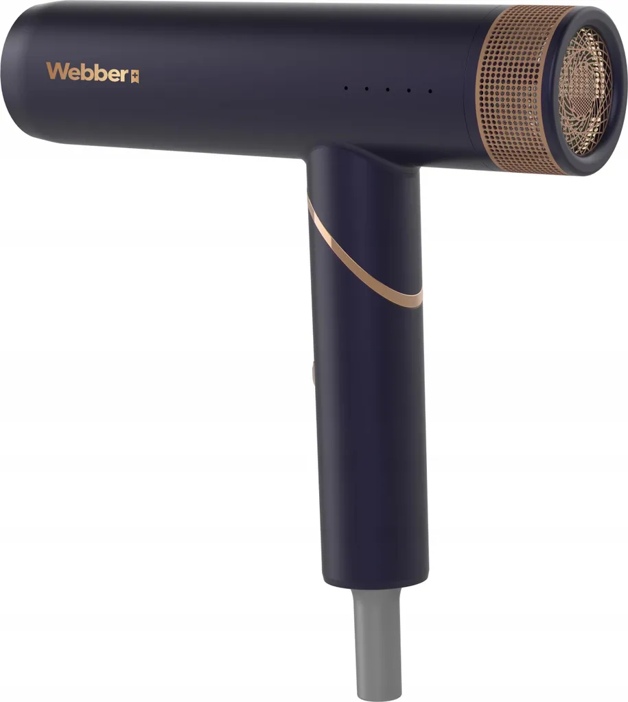 Sèche-cheveux Ionique 2000W STELLA WEBBER avec Embouts de Coiffage 4-en-1