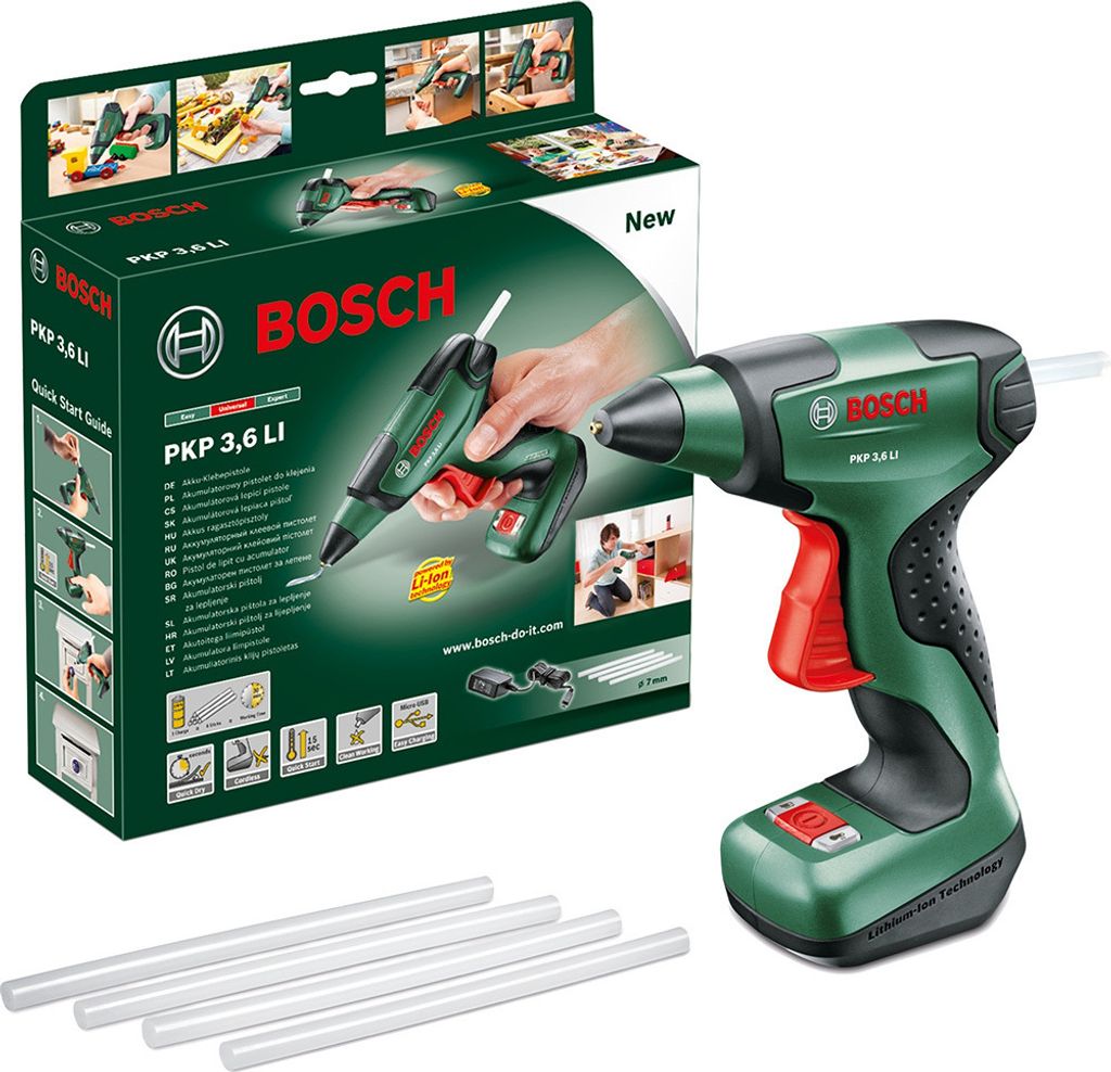 Bosch PKP 3,6 LI Noir, Vert Image du produit 