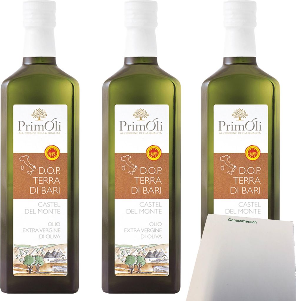 PrimOli Terra di Bari Castel del Monte Natives Olivenöl Produktbild 