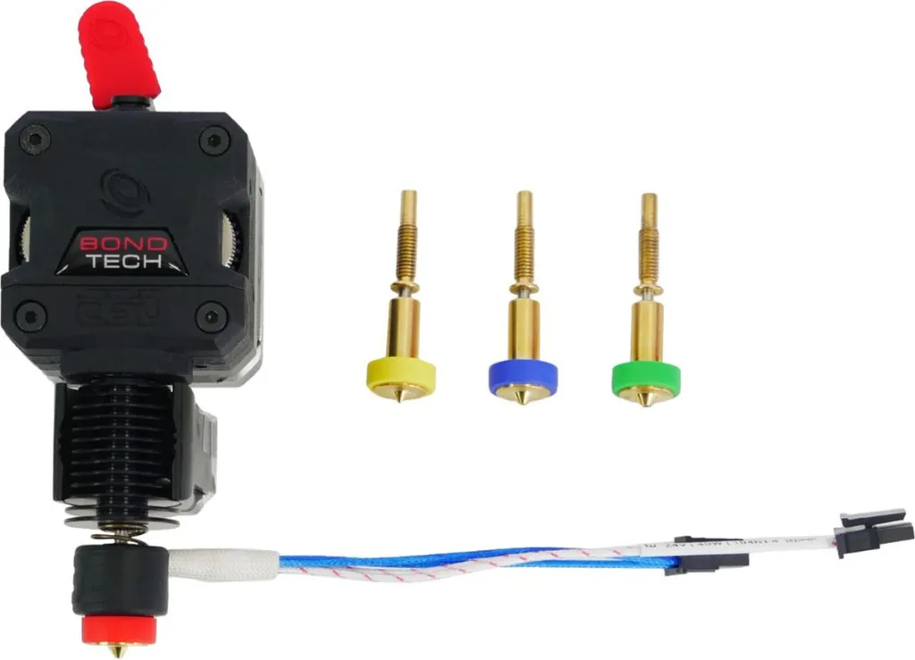 Fini les bouchages avec l'extrudeuse E3D Revo LGX 24V et ses buses Revo