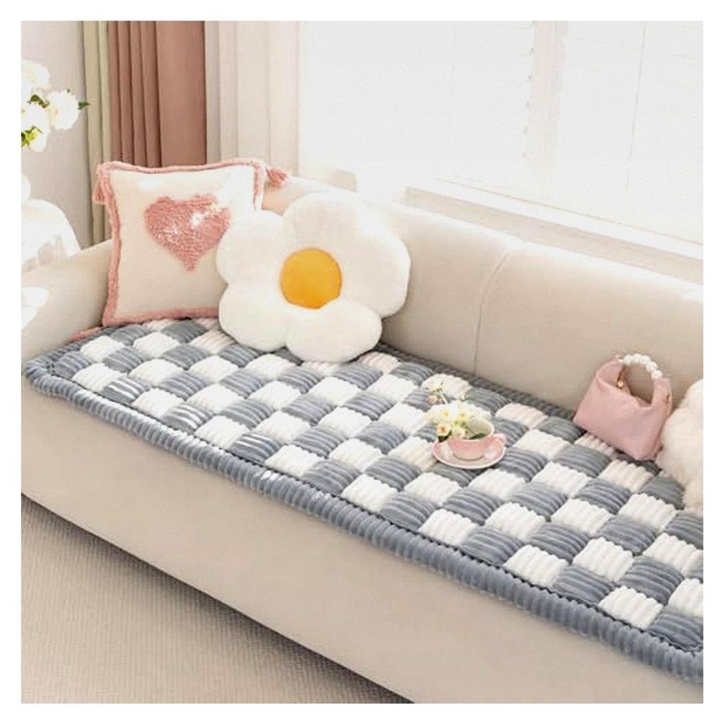 Dicker waschbarer Sofaüberzug - Weicher Kord Couchbezug rutschfest für 2, 3 und 4-Sitzer Sofas, haustierfreundlicher Sofaschoner, gemütlich und ...
