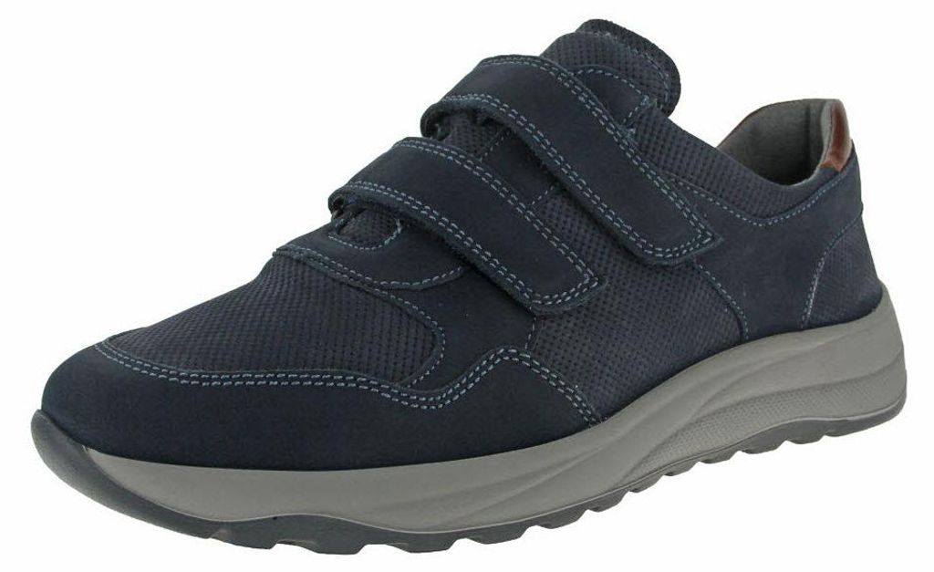 Waldläufer Herren Halbschuhe mit Klettve 45 Produktbild 