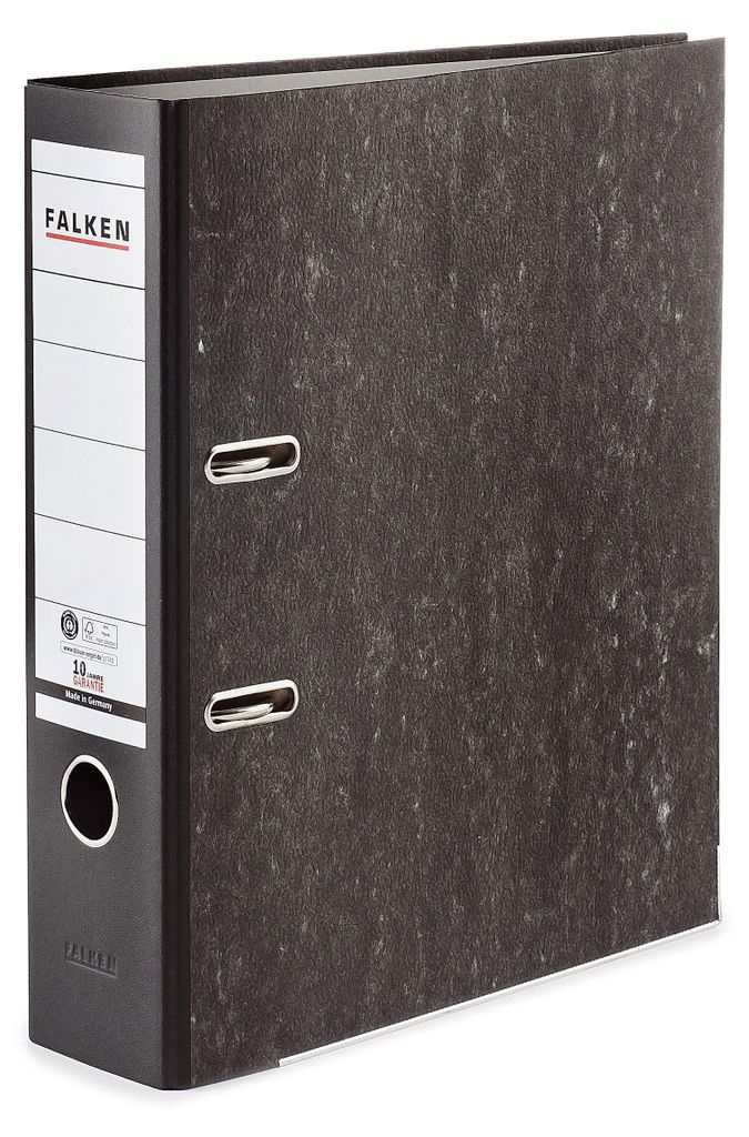 FALKEN Ordner S80 Recycling,80mm breit,DIN A4, Zdjęcie produktu 