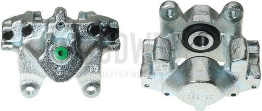 BUDWEG CALIPER Bremssattel Hinten Links passend für MERCEDES-BENZ C-Klasse Limousine (W203) 343692