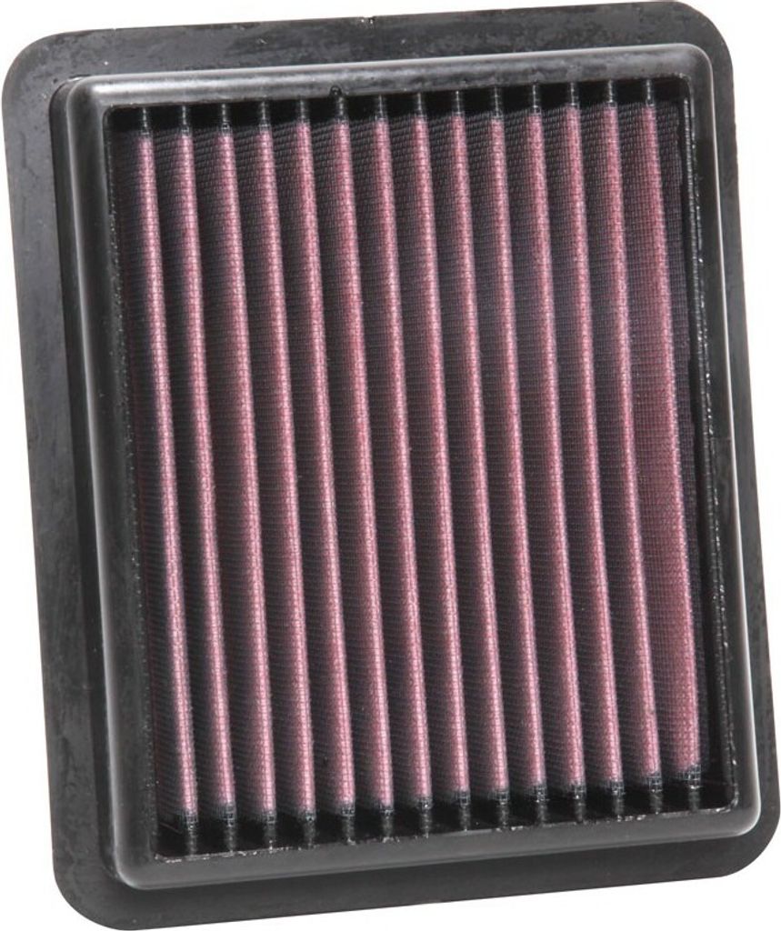 K&N 33-5072 Hochleistungsluftfilter für HONDA Accord X Limousine (CV) Langzeitfilter Quadratisch