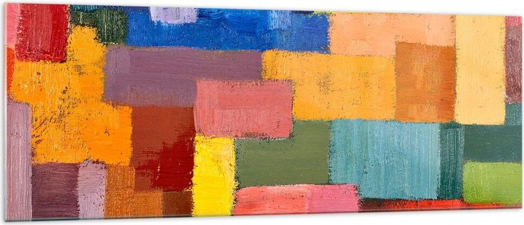Bilder auf glas - Abstraktion modern - 140x50cm - Glasbilder - Wandbilder - Kunstdruck - zum Aufhängen bereit - Wanddekoration aus Glas - Glas Bil...