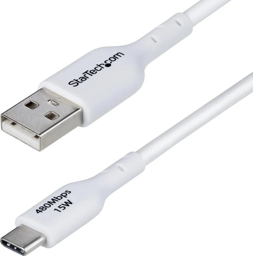 CY Cavo USB 3.1 tipo C USB-C a doppia A maschio, cavo dati e alimentazione extra per disco rigido del telefono