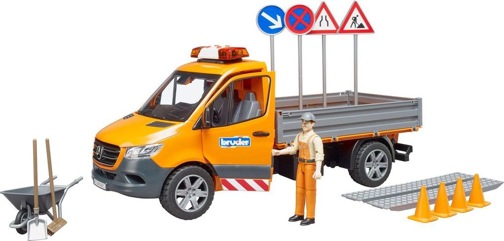 Bruder 02677 - Mercedes Benz Sprinter Communal avec Image du produit 