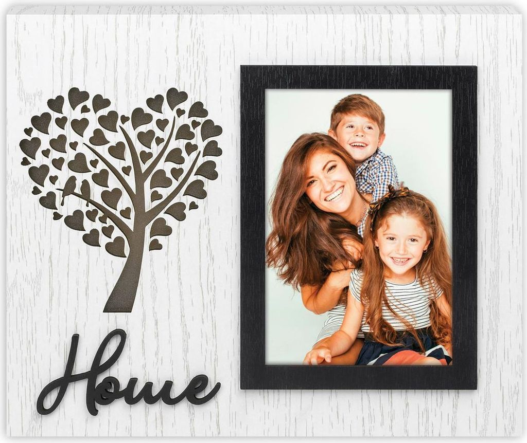 Ercole-Fotorahmen aus Holz, 10 x 15 cm, für die Familie