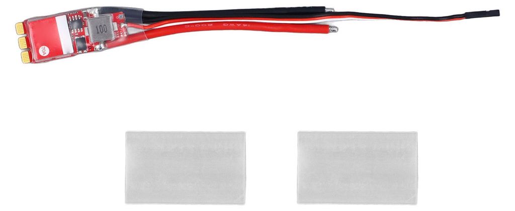 Bürstenloser ESC 70A 2-6S Lipo Batteriebetriebener RC-Car-Motor Elektrischer Geschwindigkeitsregler mit BEC 128KHz PWM