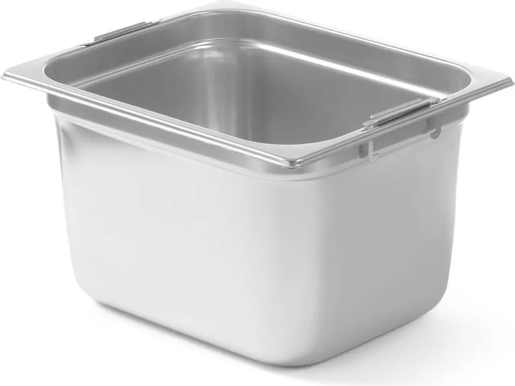 Bac de transport GN 1/2 inox 6,25L - Idéal pour traiteur et buffet