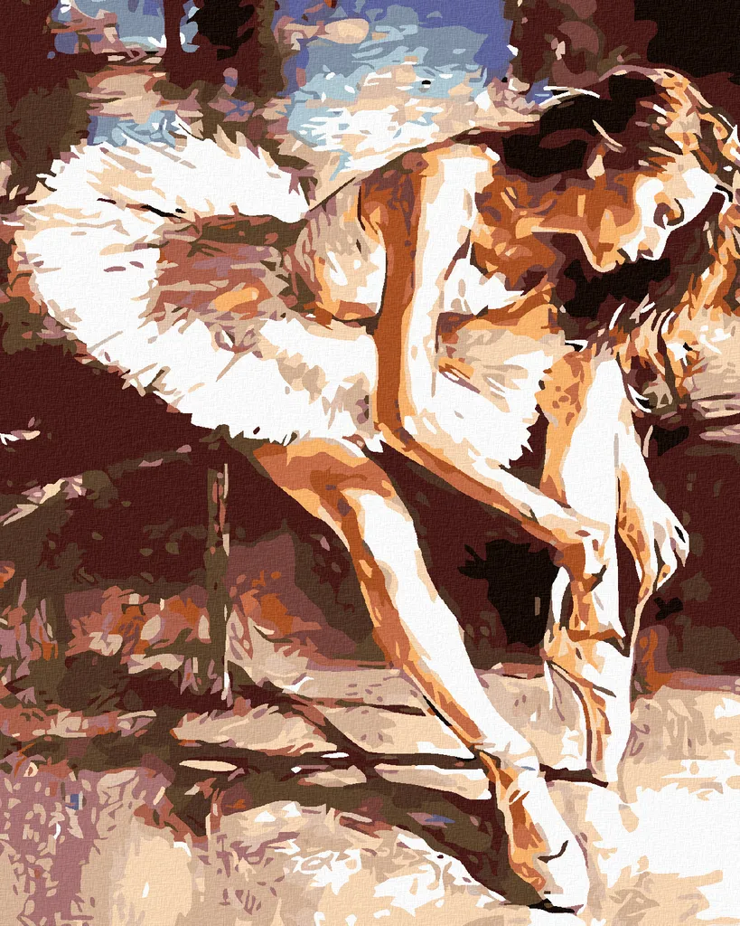 Quadro Scintillante Ballerina Zuty 40x50 cm - Arredo Casa Fai da Te