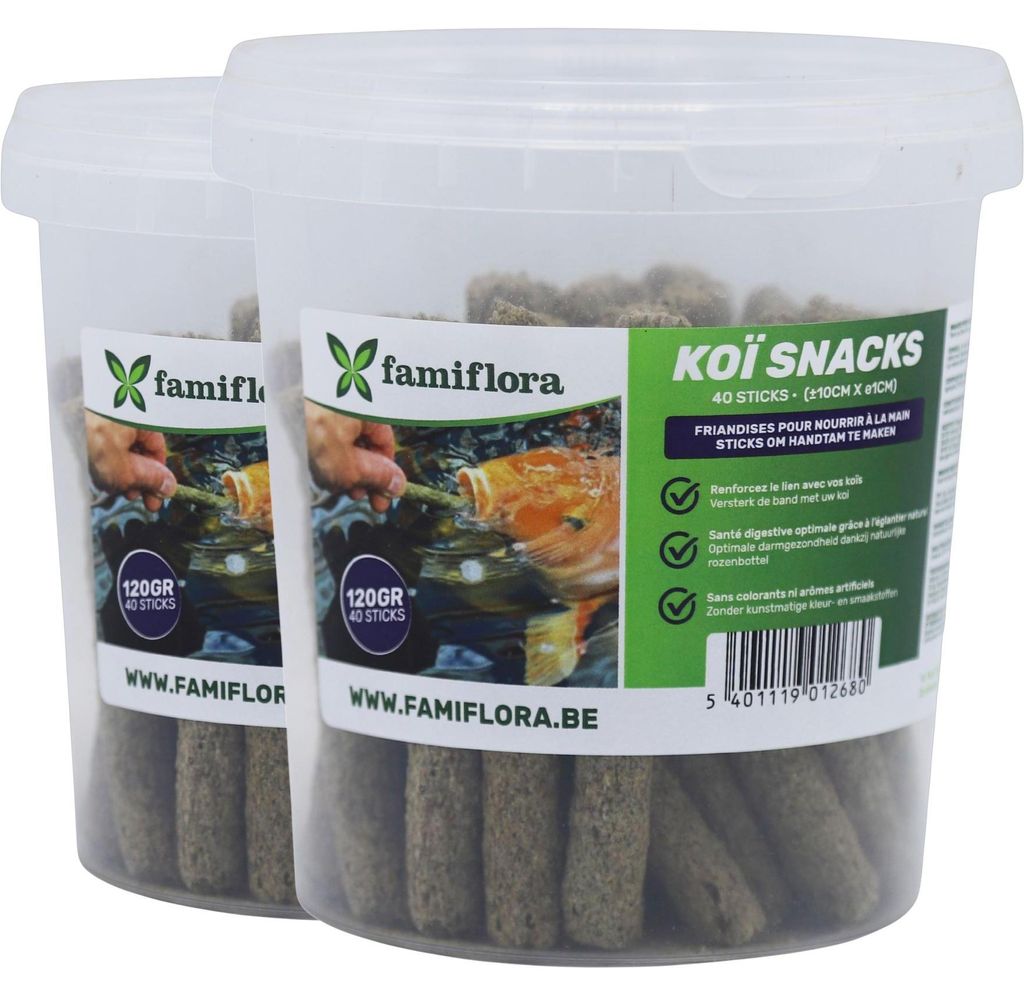 2x Koi Sticks 1L (120g) - Schwimmendes Koifutter - Produktbild 