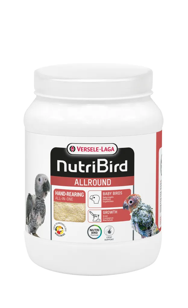 NutriBird Allround 800g - Pastoncino Professionale per Pulli Sani
