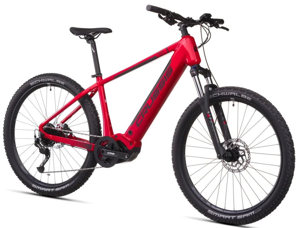 E-Bike Elektrofahrrad MTB Herren 27,5" Crussis Modell e-Atland 7.11 894Wh 24,85Ah 75Nm Rahmengröße 19"(46 cm) Rot