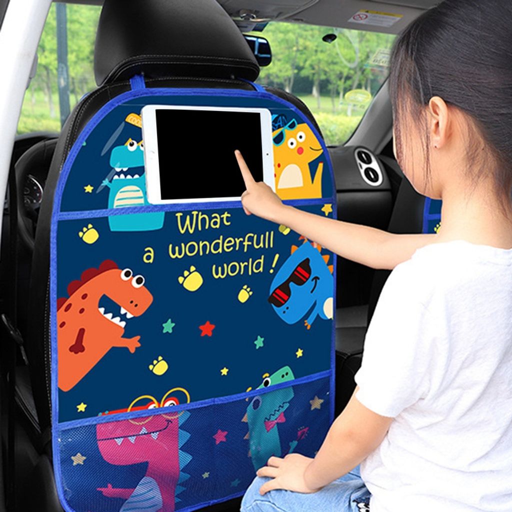 2 Stk Auto Rückenlehnenschutz Auto Rücksitz Organizer für Kinder  Autositzschoner