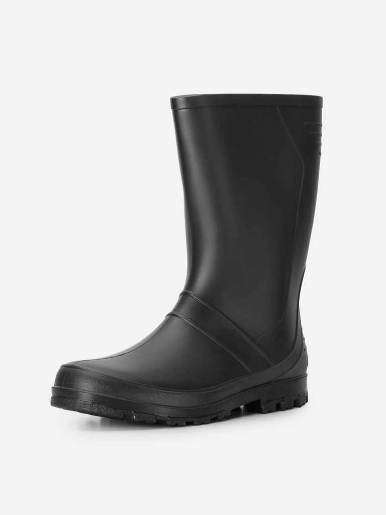 Ladeheid Damen und Herren PVC Gummistiefel LA-959 (Schwarz, 40 EU).