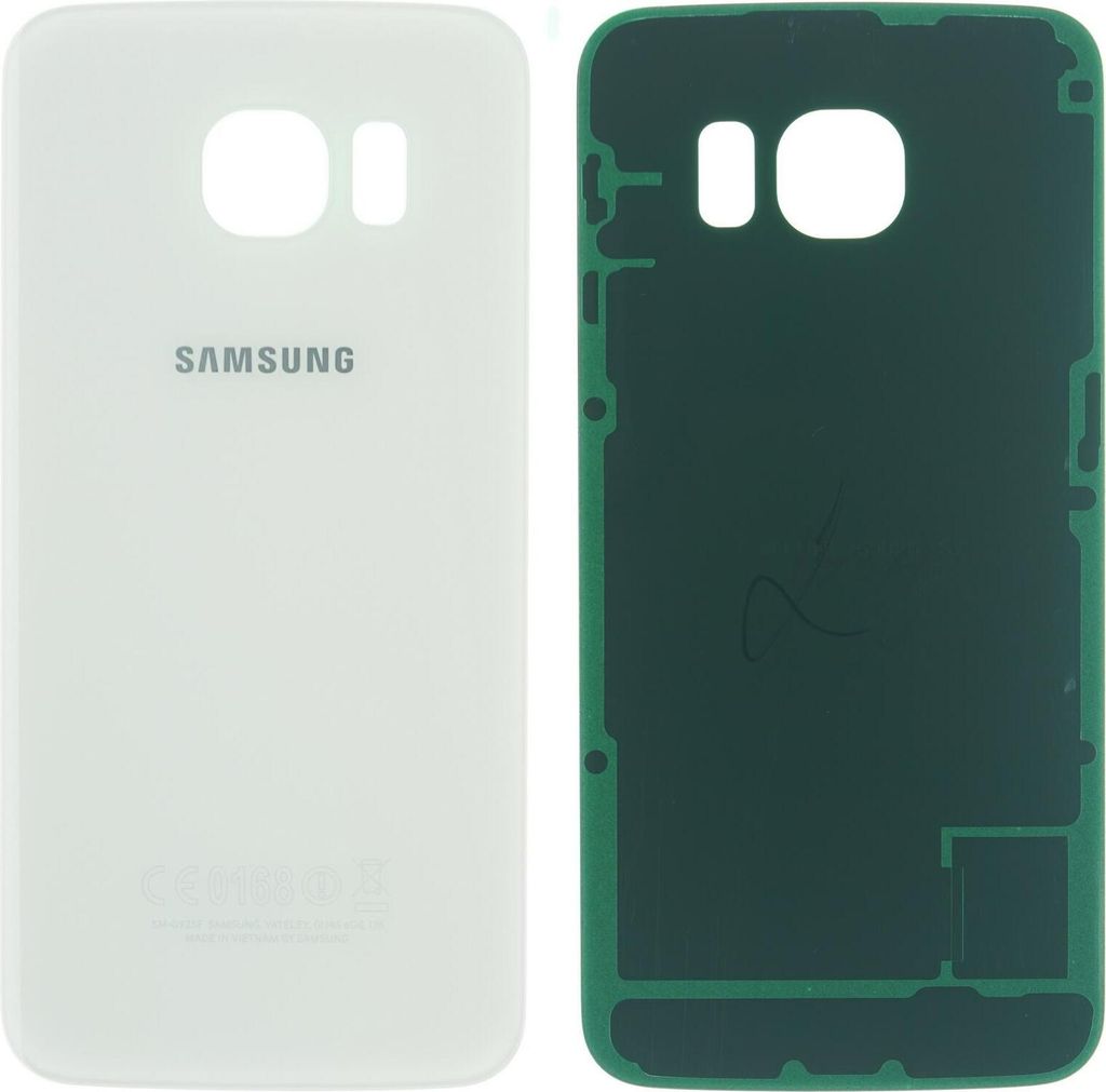 Gehäuse Rückseite für Samsung Galaxy S6 Edge (SM-G925F), Weiß