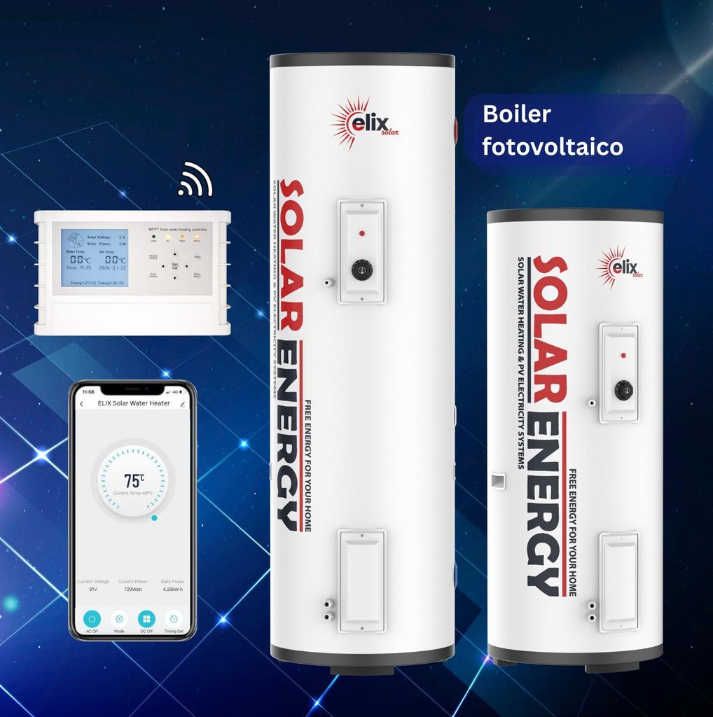 Elix PV 200 L Scaldacqua Solare Fotovoltaico DC– Boiler / Immagine del prodotto 
