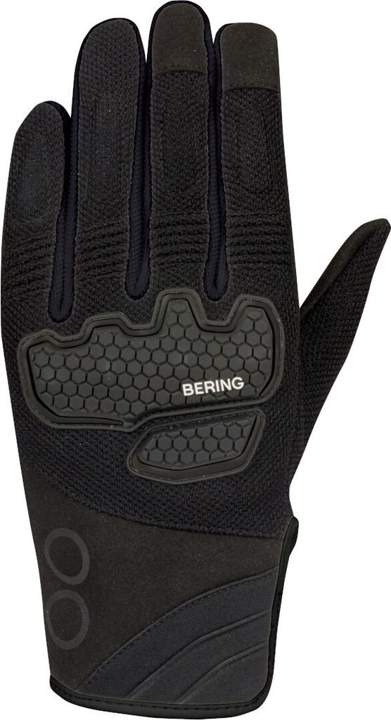 Bering Breeze Mesh Motorrad Handschuhe, schwarz, 2XL