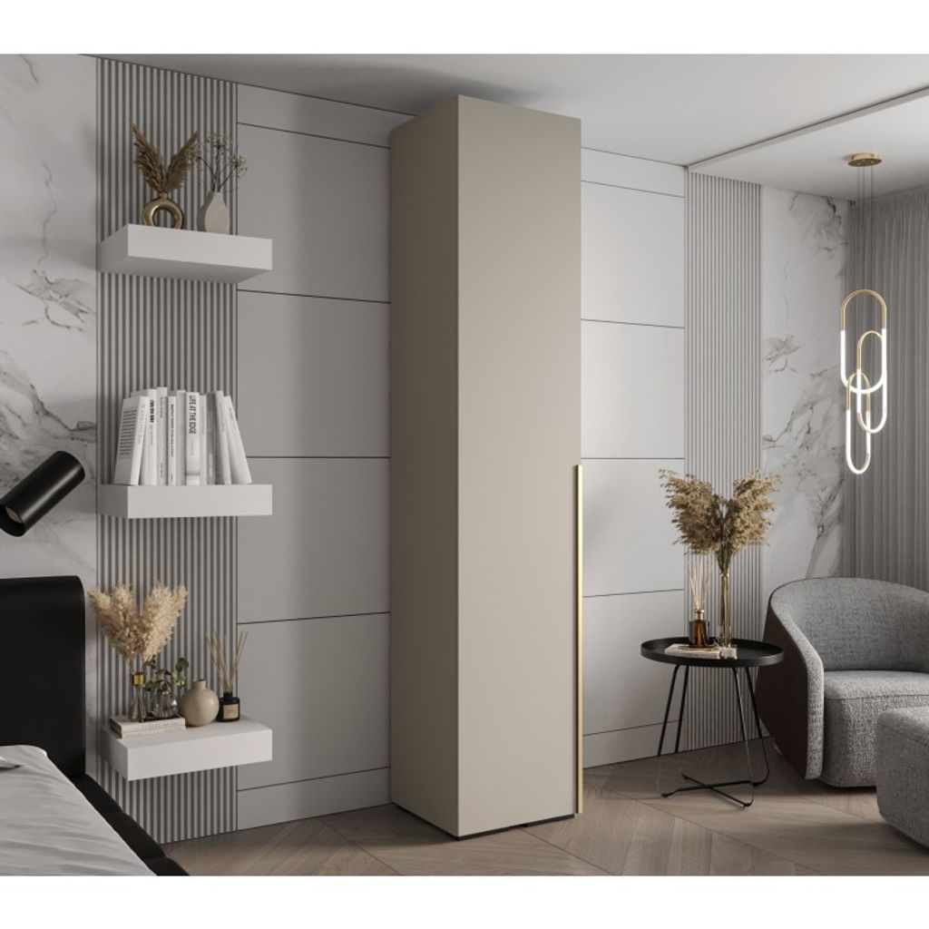 Flurschrank SAVELA 1 - 50 cm, Kaschmir
