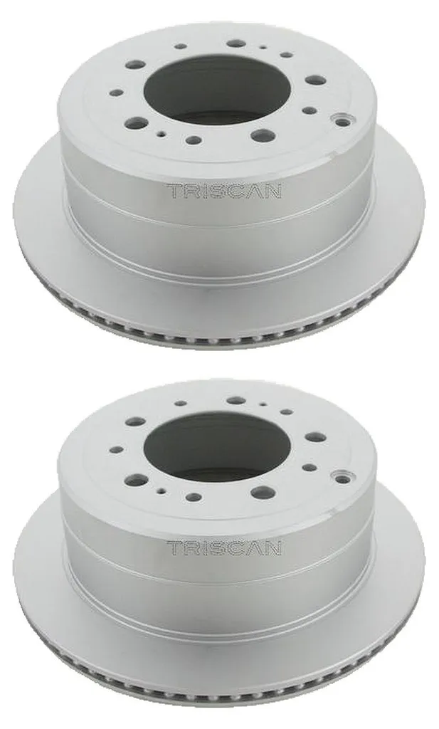 Supprimer les vibrations : disques de frein ventilés 330mm Toyota Land