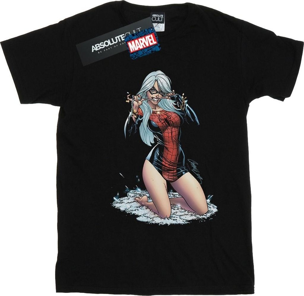 Marvel - T-Shirt für Herren BI42951 (4XL) (Schwarz) Produktbild 