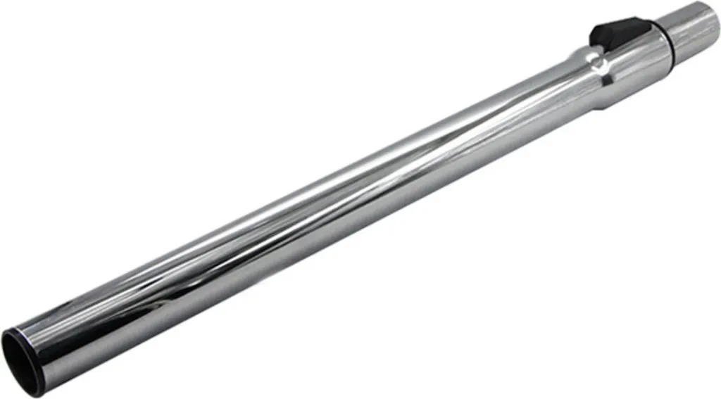 set di 2 tubi telescopici Ø 35 mm tubo per aspirapolvere estendibile da 600 a 1000 mm - Tubo di prolunga universale per tappeti e pavimenti duri - Tubo di ricambio cromato per aspirapolvere - Tubo di aspirazione con funzione a scatto - 8