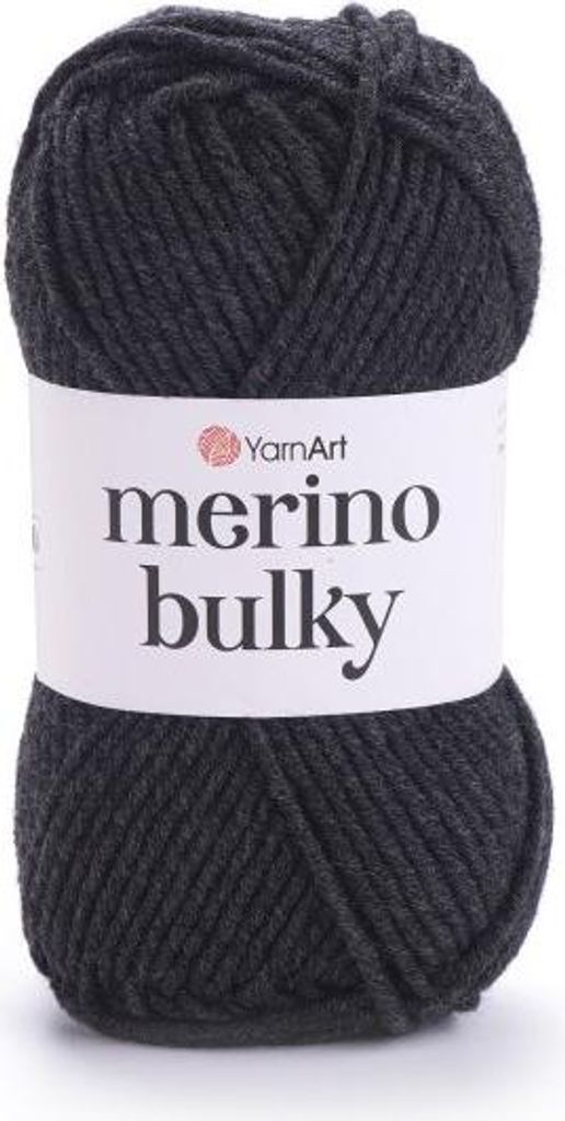 Włóczka YarnArt Merino Bulky / 359 ciemny szary Zdjęcie produktu 