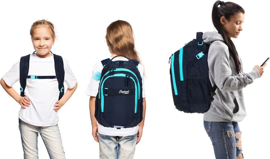 Schulrucksack Set 2 Teile Elephant Hero Signature Rucksack Produktbild 11