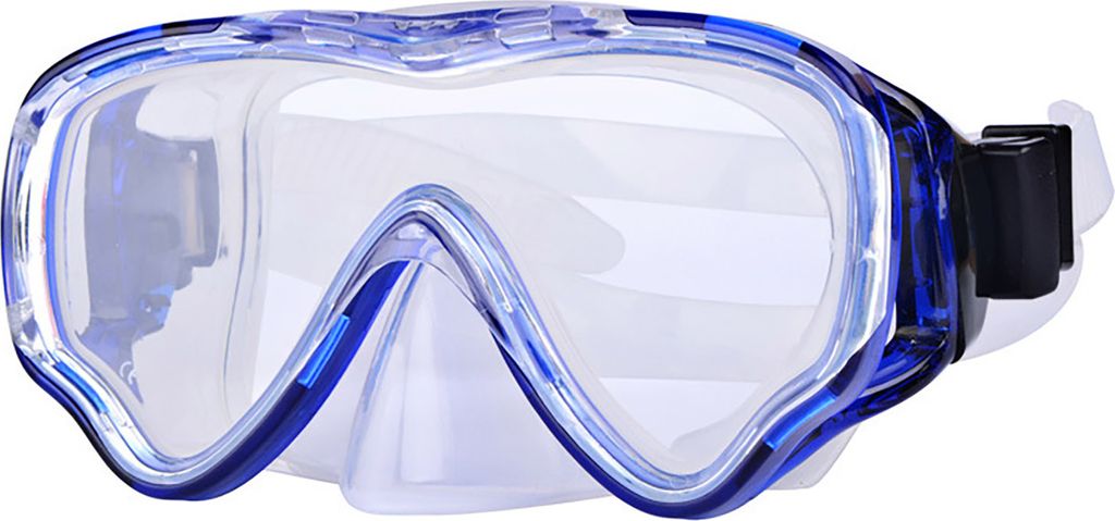 Schwimmbrille für Kinder mit Nasenschutz, verstellbares Schnorchel-Tauchgesichtskissen, Antibeschlag-Schwimmbrille mit weiter Sicht für Kinder
