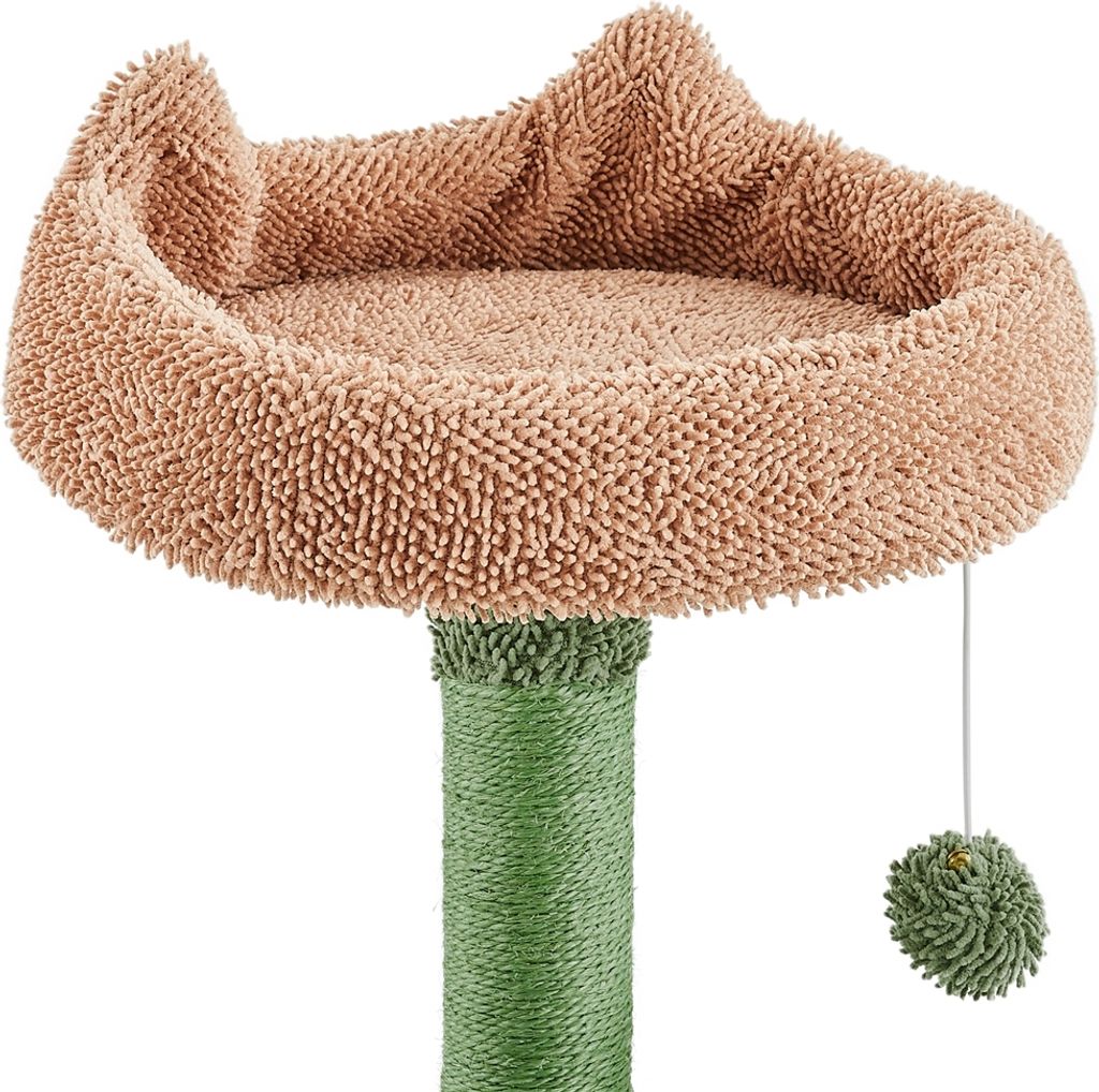 Yaheetech Kaktus Kratzbaum XL, 158 cm hoch, Katzenbaum mit Produktbild 9