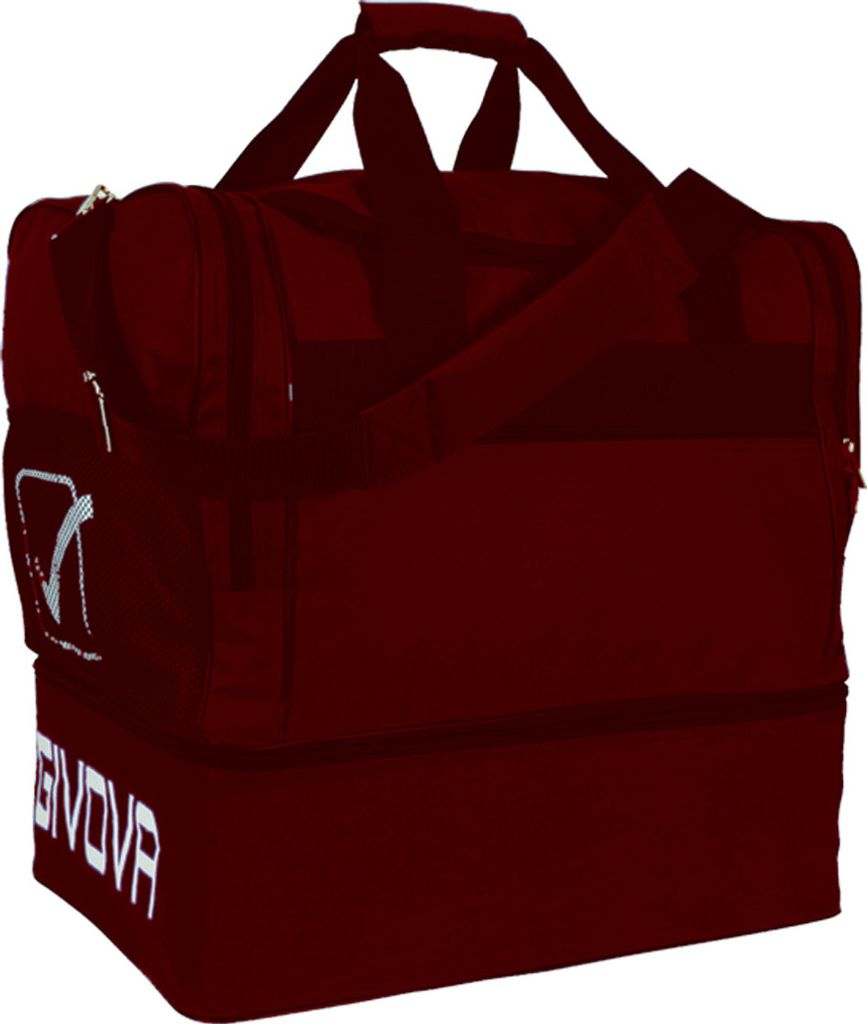 dunkelrot | Givova Fussball Tasche Borsa Medium