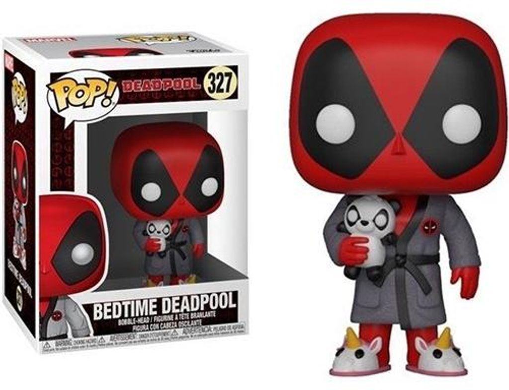 Deadpool - Deadpool a letto 327 - Funko Pop! Figura in Immagine del prodotto 