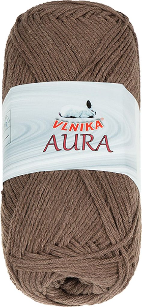 Garn AURA - 100g / 170 m - Braun