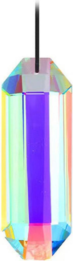 Sonnenfänger aus Kunstkristall, Dekoration für drinnen und draußen, für Zuhause, Büro, Garten, Fenster, zum Aufhängen, Prisma, Regenbogenmach...