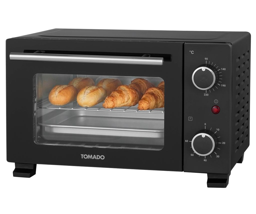 Tomado TEO1001B Mini Backofen - 10 Liter - kompakt - 800 Produktbild 