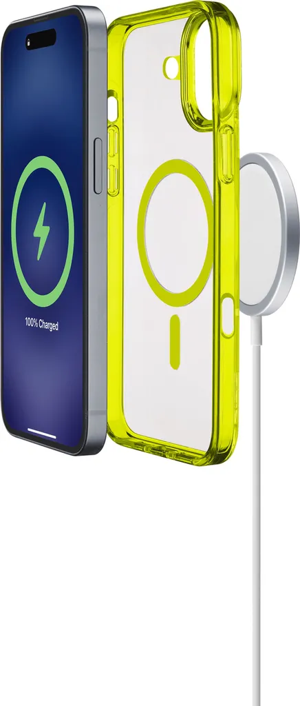 Cover iPhone 16 Cellularline Iconic Mag Lime: Recensione e Prezzo - 2