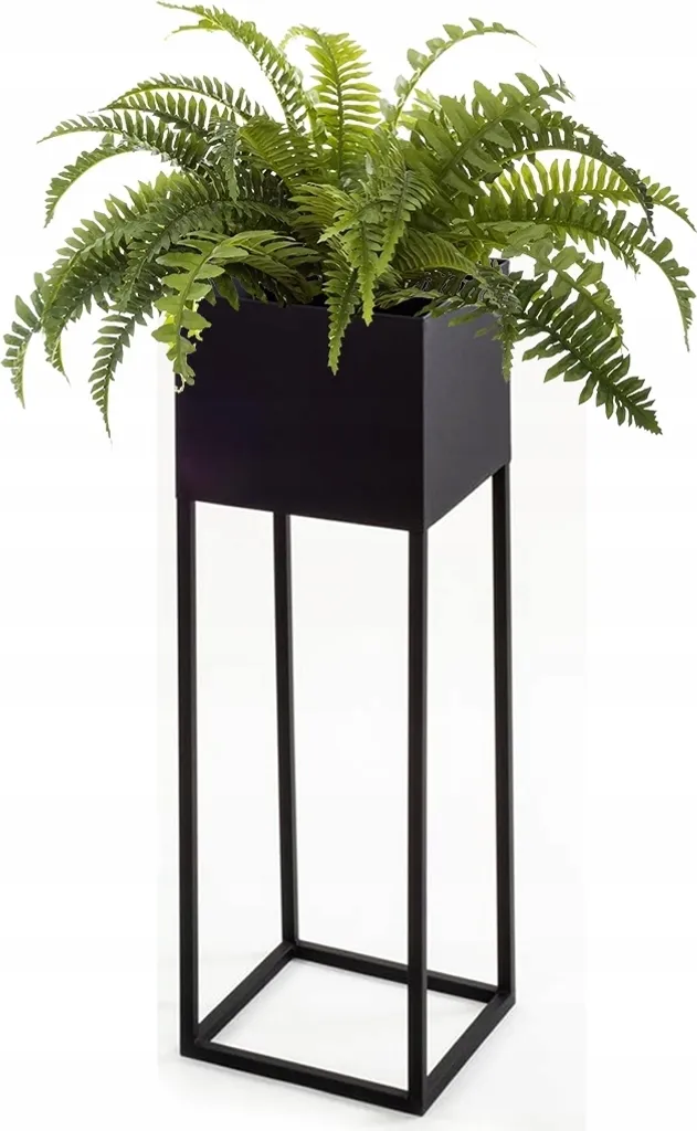 Support Pots Fleurs Haut 75cm - Idéal Balcon, Terrasse, Salon, Plantes