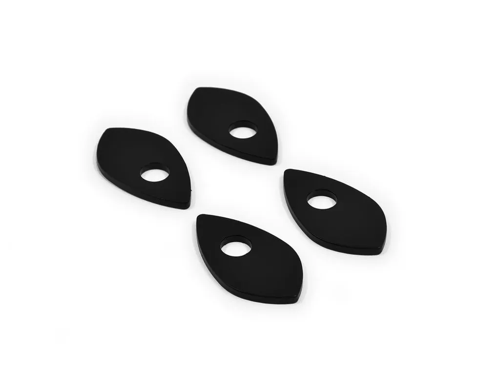 Distanziatori Frecce M8 Moto Honda Adattatori Indy Black