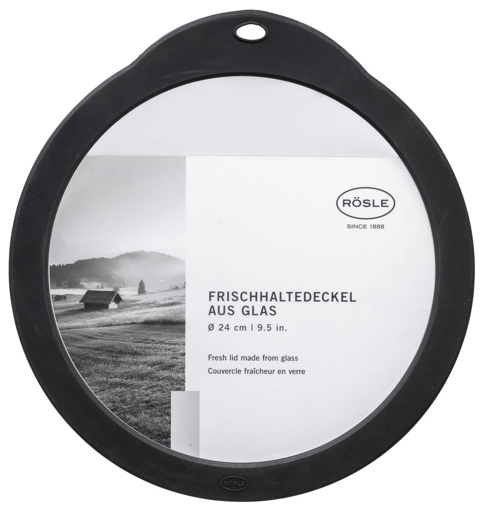 Rösle priliehavé veko zo skla 24 cm / Sklenené veko so Obrázok produktu 