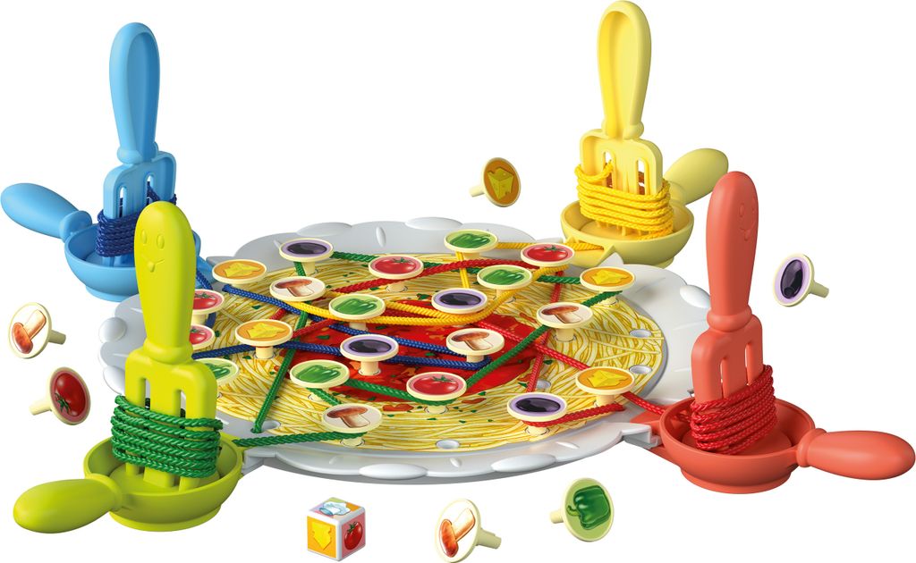 Schmidt Spiele Paletti Spaghetti – Gioco D'Azione Per Famiglie E Bambini Dai 4 Anni