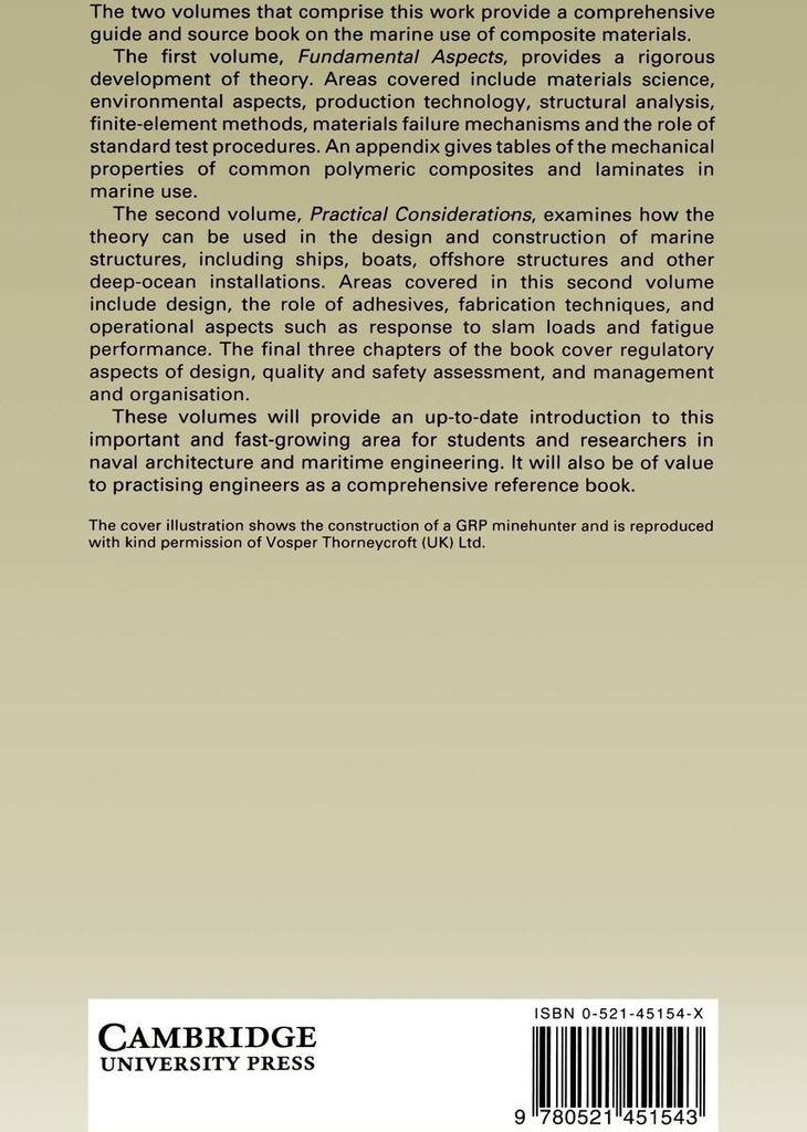 Composite Materials in Maritime Structures